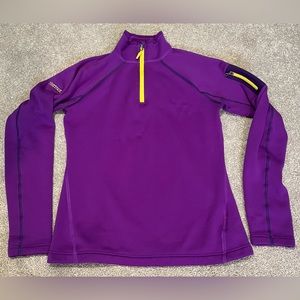 Marmot Women’s 1/4 zip fleece baselayer-small